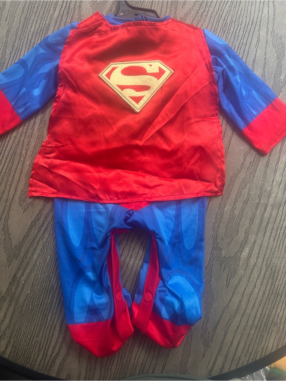 Superman - Baby/Toddler Costume Padded Size 0-6 Months